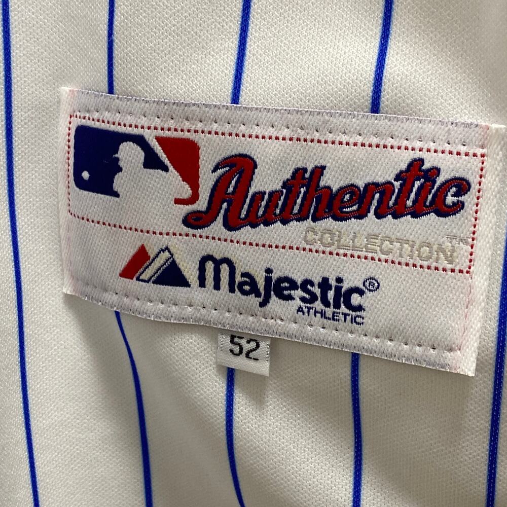 Milwaukee Brewers MLB Authentic Collection Jersey Uniform Majestic Pinstripe - Picture 3 of 11